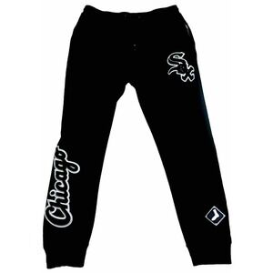 Pro Standard MLB Chicago White Sox Logo Joggers Black Sweatpants BLK 2XL Men's